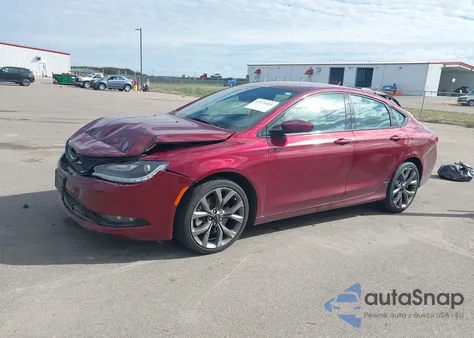 2015 Chrysler 200 S из США, поврежденный, VIN 1C3CCCDG2FN601665